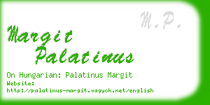 margit palatinus business card